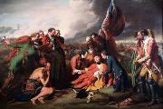 Benjamin West The Death of Wolfe (mk25) Sweden oil painting reproduction